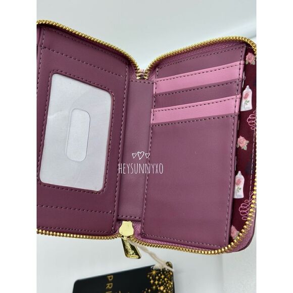 Loungefly Disney Beauty and the Beast Portrait Zip Wallet - Picture 3 of 3